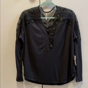 Free People Lace Top